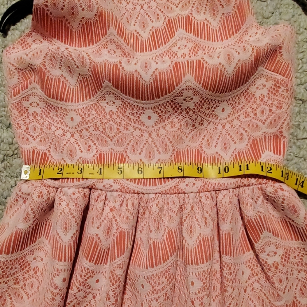 💞love...ady Lace fit and flare dress - Picture 6 of 7